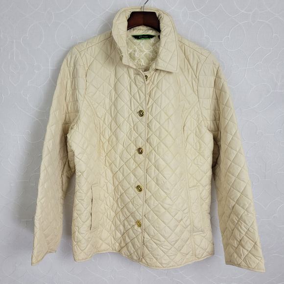 Wonder Womens Jacket Sz 24 White Puff Teddy Quilted Collared Winter Long Sleeve - Picture 2 of 10